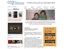 Tablet Screenshot of ccgediciones.com